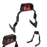 Club Style Passenger Backrests Low profile Fixed Mini Sports Sissy Bar Kit For Harley M8 Softail Fat Bob FXFB FXFBS 2018-2025 - pazoma