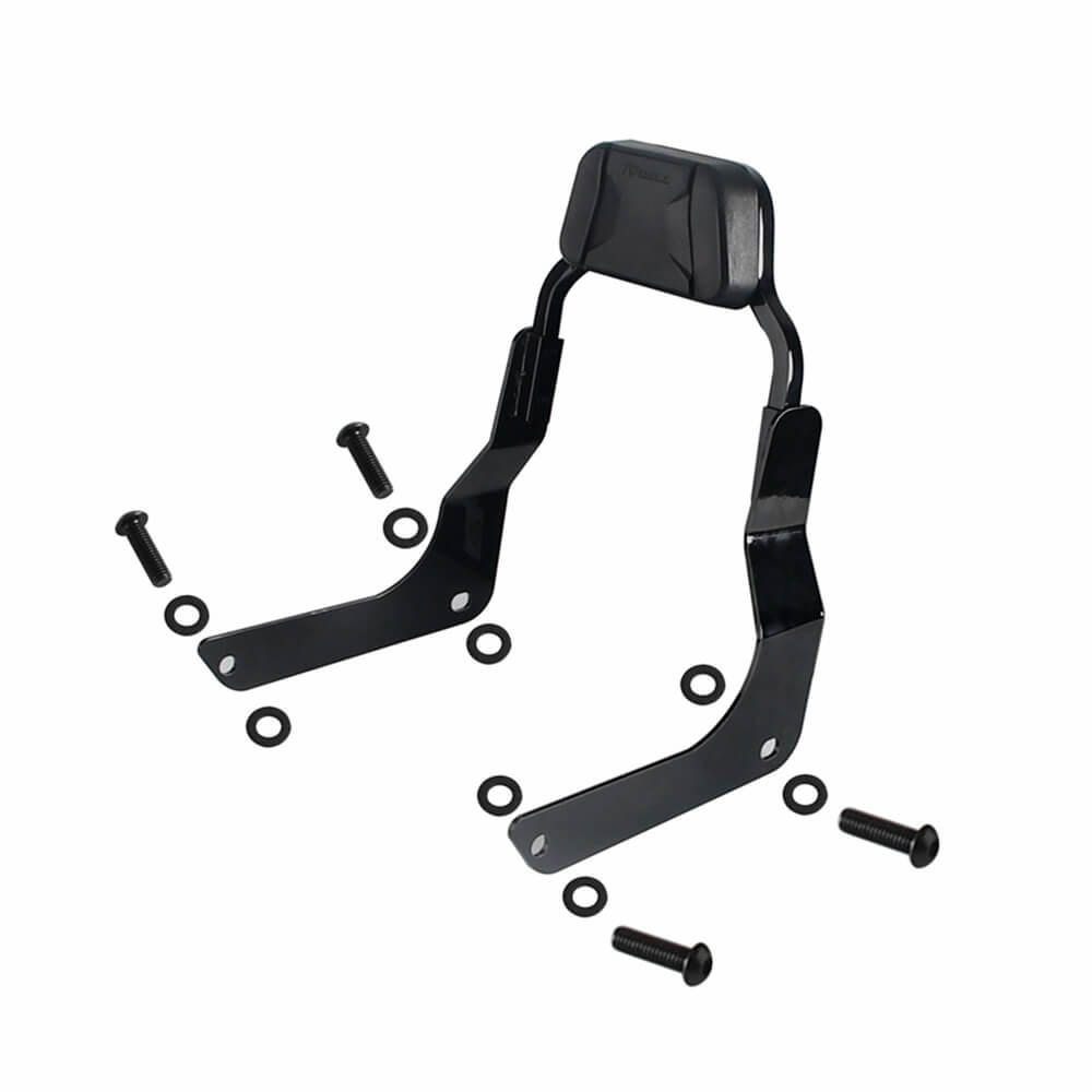 Club Style Passenger Backrests Low profile Fixed Mini Sports Sissy Bar Kit For Harley M8 Softail Fat Bob FXFB FXFBS 2018-2025 - pazoma