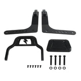 Harley M8 Softail Low Rider ST FXLRST FXRST Sport Glide FLSB Club Style Passenger Backrests Low profile Fixed Mini Sports Sissy Bar Kit 18-up - pazoma