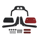 Club Style Passenger Backrests Low profile Fixed Mini Sports Sissy Bar Kit For Harley M8 Softail Street Bob FXBBS FXBB FLDE FLSL FXST Standard 2018- - pazoma