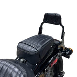 Club Style Passenger Backrests Low profile Fixed Mini Sports Sissy Bar Kit For Harley M8 Softail Street Bob FXBBS FXBB FLDE FLSL FXST Standard 2018- - pazoma