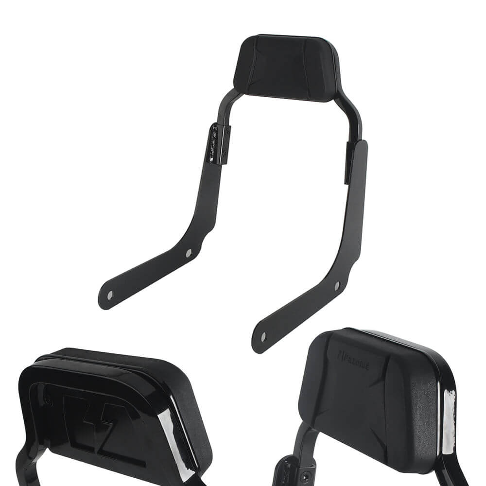 Club Style Passenger Backrests Low profile Fixed Mini Sports Sissy Bar Kit For Harley M8 Softail Street Bob FXBBS FXBB FLDE FLSL FXST Standard 2018- - pazoma