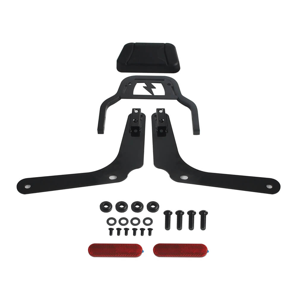 Club Style Passenger Backrests Low profile Fixed Mini Sports Sissy Bar Kit For Harley M8 Softail Street Bob FXBBS FXBB FLDE FLSL FXST Standard 2018- - pazoma