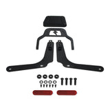 Club Style Passenger Backrests Low profile Fixed Mini Sports Sissy Bar Kit For Harley M8 Softail Street Bob FXBBS FXBB FLDE FLSL FXST Standard 2018- - pazoma