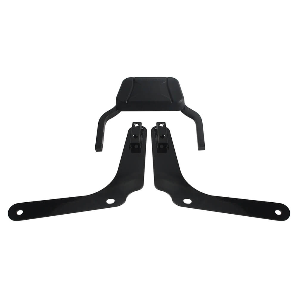 Harley M8 Softail Heritage Classic FLHCS Hydra-Glide Revival FLI Club Style Passenger Backrests Low profile Fixed Mini Sports Sissy Bar 18- - pazoma