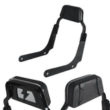 Club Style Passenger Backrests Low profile Fixed Mini Sports Sissy Bar Kit For Harley M8 Softail Street Bob FXBBS FXBB FLDE FLSL FXST Standard 2018- - pazoma