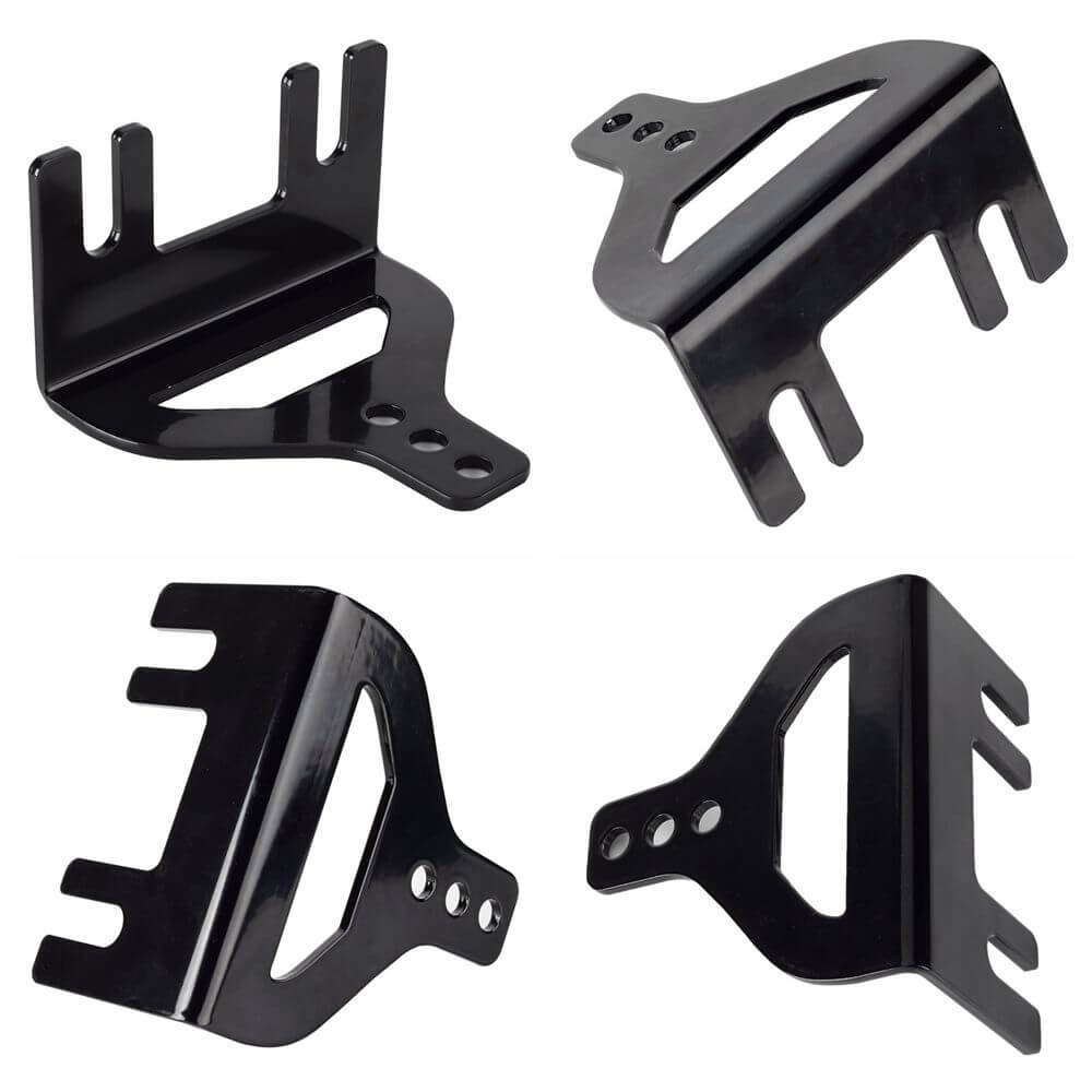 Club Style Universal Adjustable Headlight Risers Mount Bracket Under The Triple Tree For Harley Softail Dyna Street Bob Standard Sports Wide Glide - pazoma