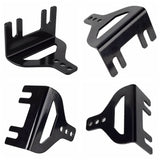 Club Style Universal Adjustable Headlight Risers Mount Bracket Under The Triple Tree For Harley Softail Dyna Street Bob Standard Sports Wide Glide - pazoma