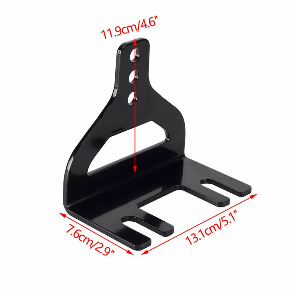 Club Style Universal Adjustable Headlight Risers Mount Bracket Under The Triple Tree For Harley Softail Dyna Street Bob Standard Sports Wide Glide - pazoma