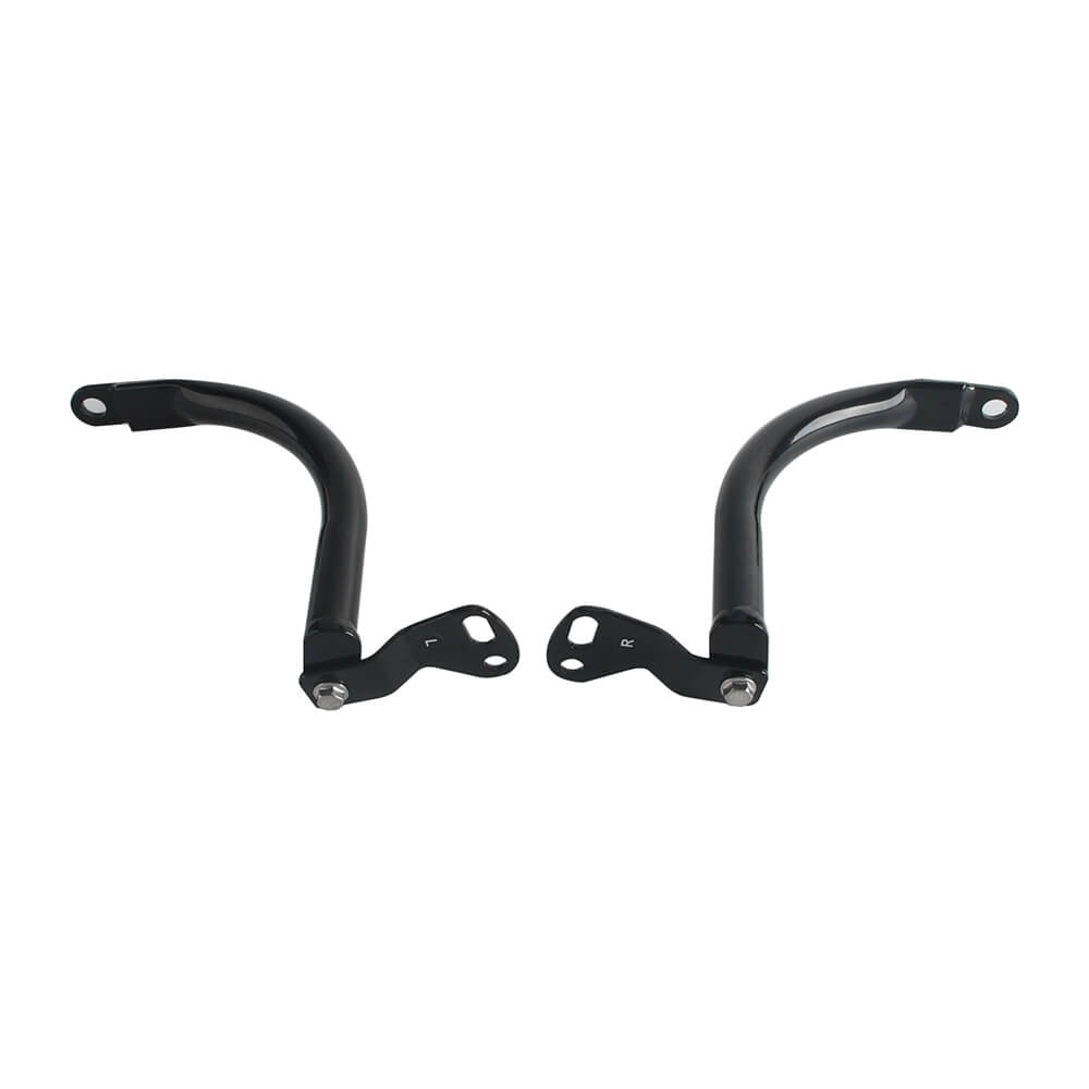 Concealed Design Harley FXLRST Fairing Support Kit For installation of Flat-Out Bar Mustache Crash Bar Traditional Engine Guards - pazoma
