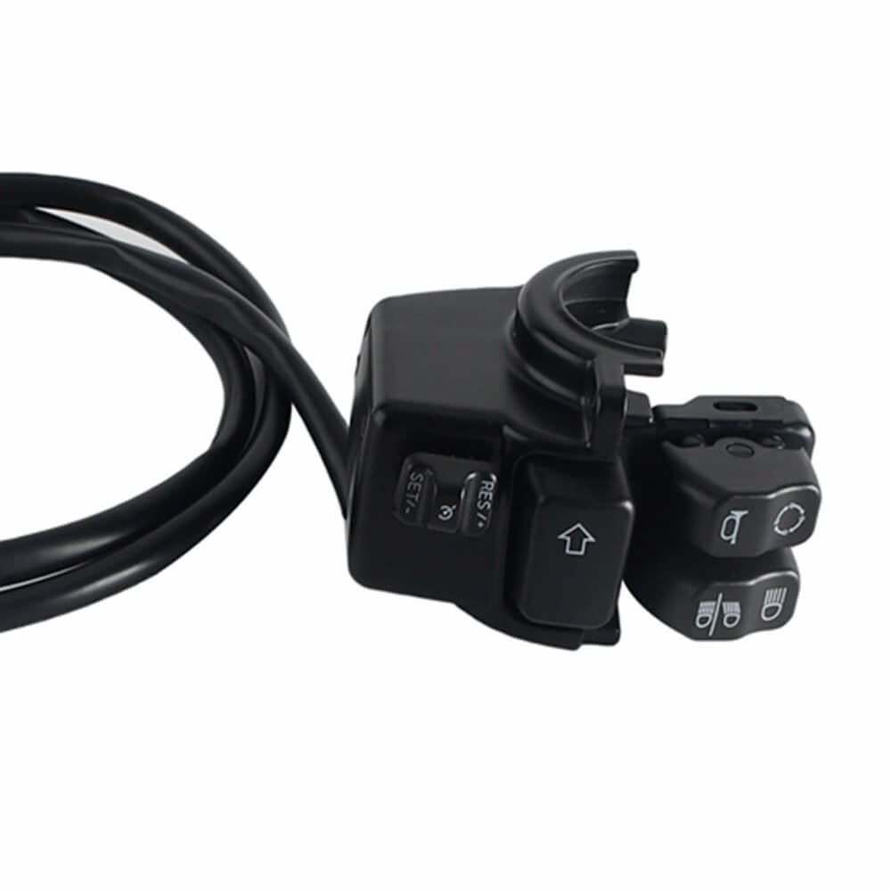 '16-'24 Harley Softail Deluxe Slim S Sport Glide Standard FXDR FLSS FLSTC FLSTFBS FLSTN FXSE FLSB FSLR FLHCS Cruise Control Kit Switch Button - pazoma