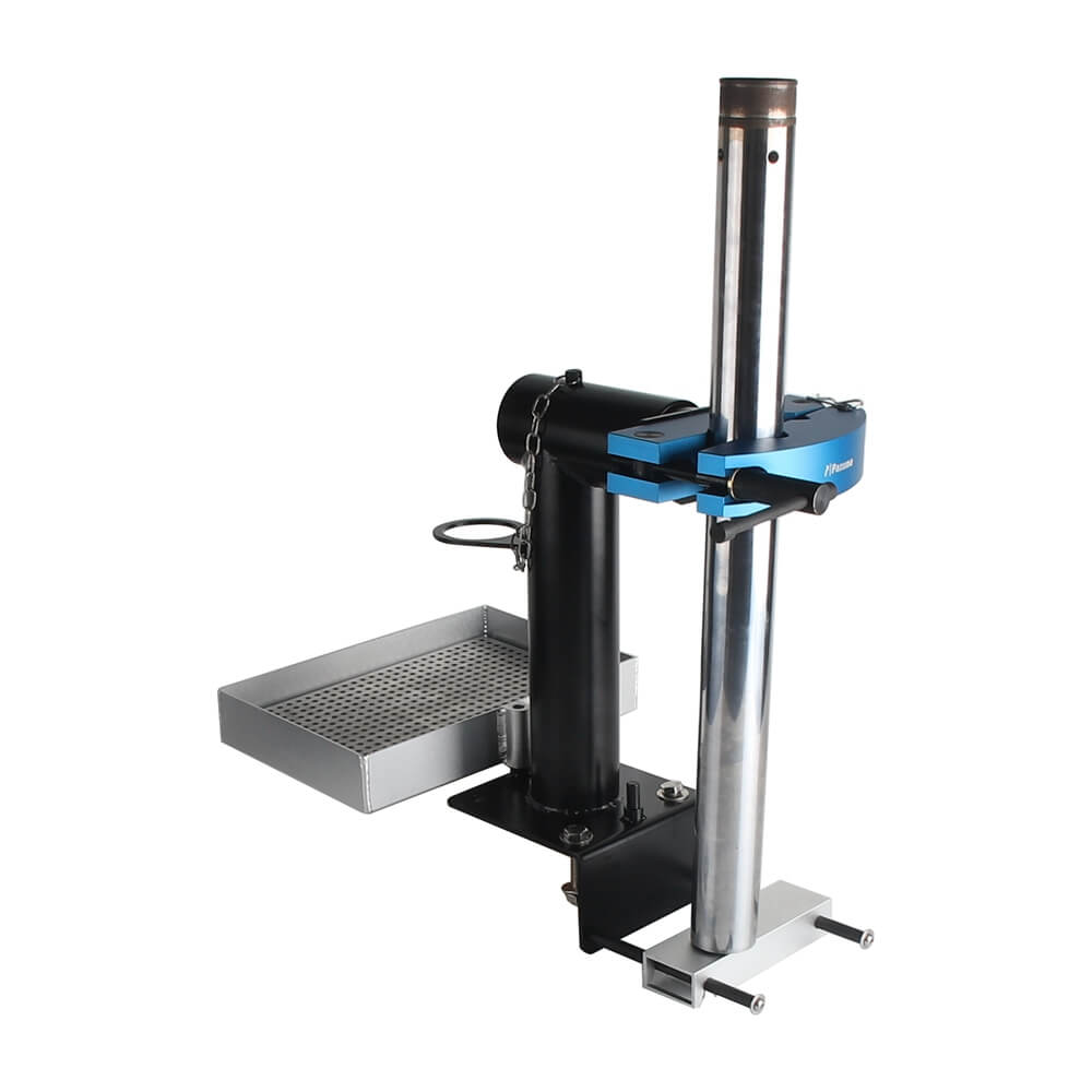 Motorcycle Bicycle ATV & UTV Maintenance Fork & Shock Repair Durable Pivot Suspension Vise with Drain Pan–Perfect - pazoma