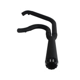 2-into-1 Full Complete Exhaust System Stainless Steel Muffler For 2006-17 Harley Dyna Fat Bob Low Rider S Street Bob Wide Super Glide - pazoma