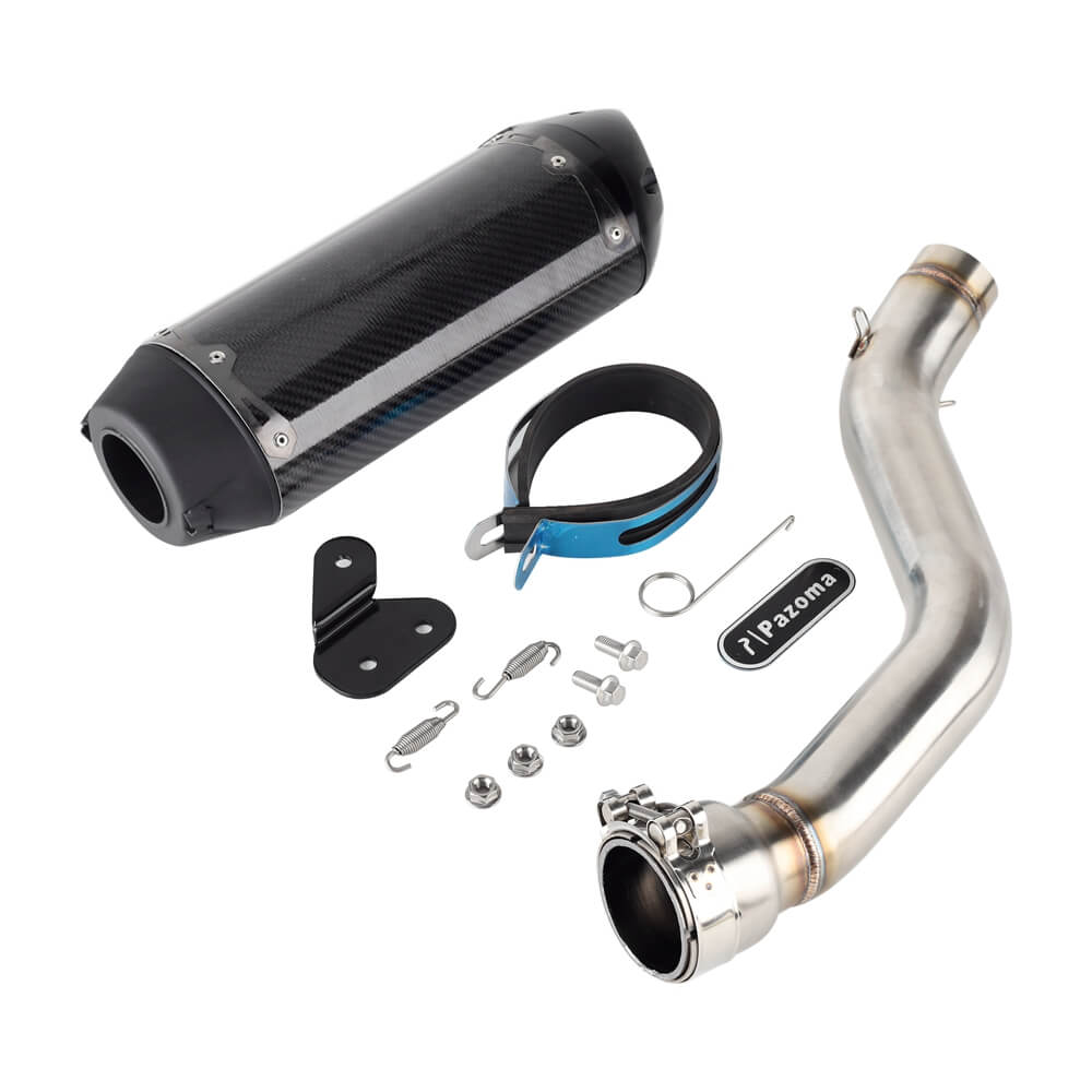 Harley Pan America 1250 ST Special CVO RA1250SE RA1250S RA1250ST Carbon Fiber Street Cannon Muffler Slip-On Pipe Exhaust System 2021-2025 - pazoma
