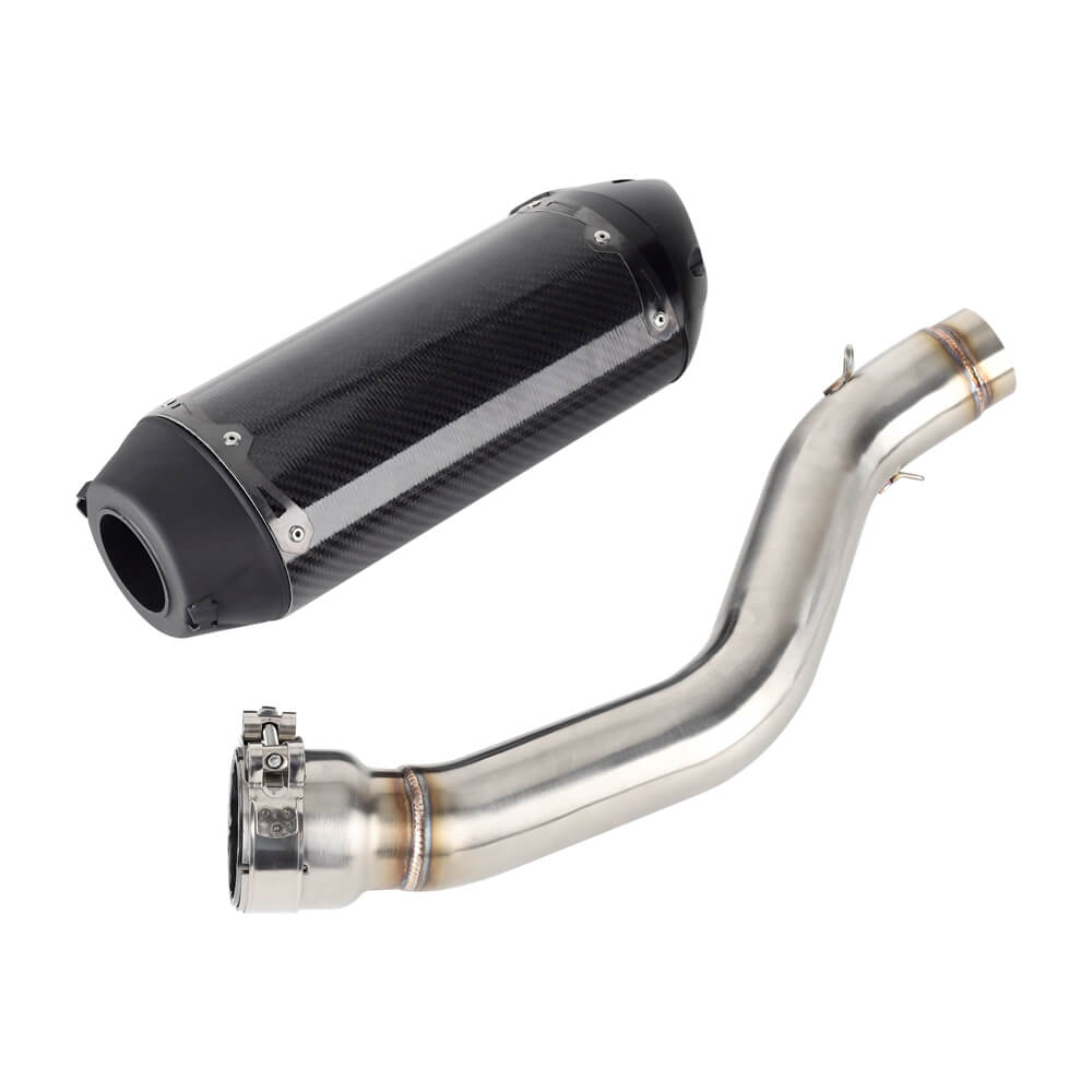 Harley Pan America 1250 ST Special CVO RA1250SE RA1250S RA1250ST Carbon Fiber Street Cannon Muffler Slip-On Pipe Exhaust System 2021-2025 - pazoma