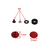 Fairing Bolts Screws Bushing Inserts for Harley Memphis Shades Road Warrior Fairing Trigger-Lock Mount Kit Gauntlet Cafe Fairing - pazoma