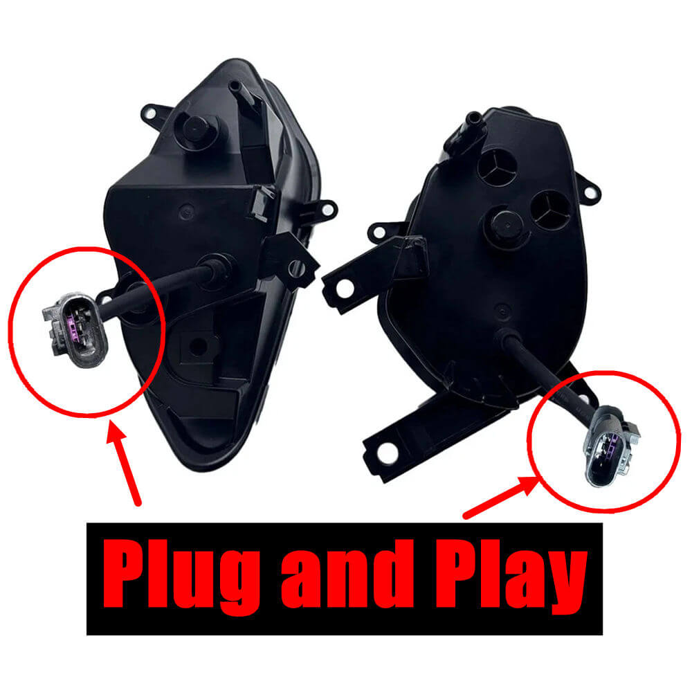 For BMW S1000RR 2015-2018 LED Headlight Assembly with Daylight Running Light DRL Plug and Play Big Improvement Over Stock Headlamp - pazoma