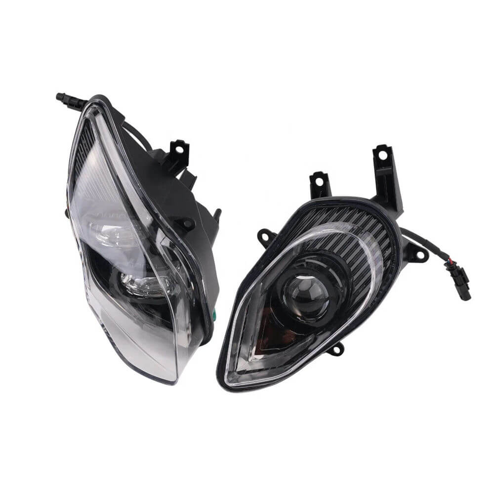 For BMW S1000RR 2015-2018 LED Headlight Assembly with Daylight Running Light DRL Plug and Play Big Improvement Over Stock Headlamp - pazoma