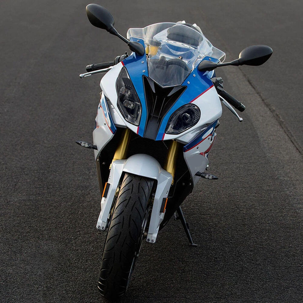 For BMW S1000RR 2015-2018 LED Headlight Assembly with Daylight Running Light DRL Plug and Play Big Improvement Over Stock Headlamp - pazoma