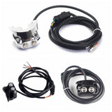 Air Ride Switch Motorcycle Suspension Control Kit For Harley Handlebar 1