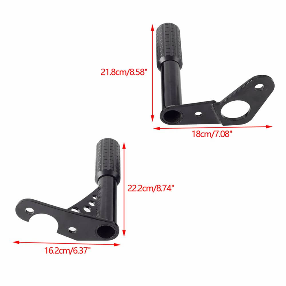 Harley Softail M8 Low Rider ST 117 FXLRST Front High 2 Step Crash Bar Cage Highway Engine Guard Rear Passenger Frame Slider Peg - pazoma