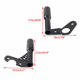 Harley Softail M8 Low Rider ST 117 FXLRST Front High 2 Step Crash Bar Cage Highway Engine Guard Rear Passenger Frame Slider Peg - pazoma