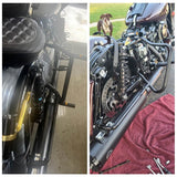 Saddlebag Support Kit Fit For Harley Touring Street Glide Road Glide Road King Electra Ultra FLHT FLHX CVO 2014-2025 HD 90200504 90300505 - pazoma