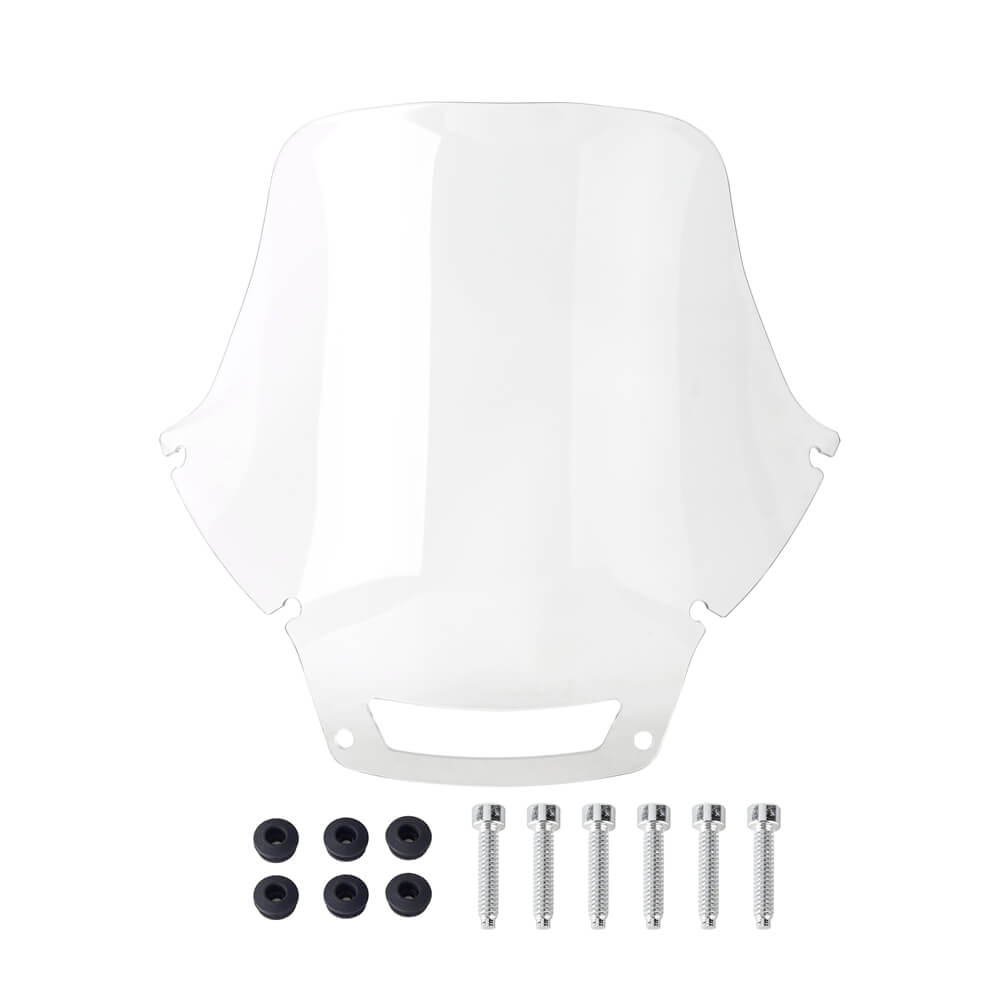 HD Low Rider ST Fairing Recurve Windshield Windscreen W/ Bolt Grommet kit for Harley M8 Softail FXLRST 117 FXRST 2022-2025 - pazoma