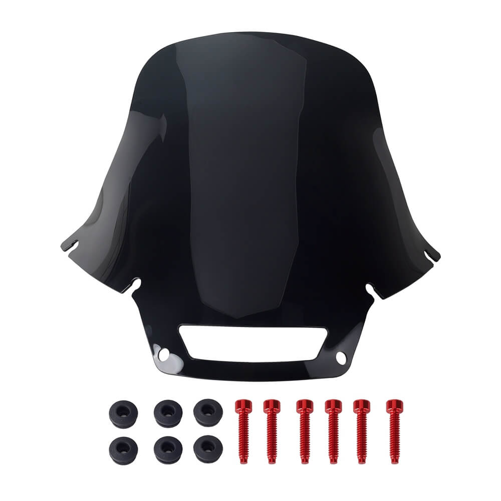 HD Low Rider ST Fairing Recurve Windshield Windscreen W/ Bolt Grommet kit for Harley M8 Softail FXLRST 117 FXRST 2022-2025 - pazoma