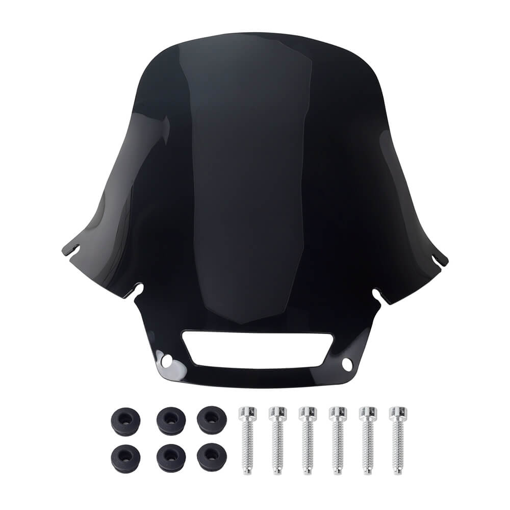 HD Low Rider ST Fairing Recurve Windshield Windscreen W/ Bolt Grommet kit for Harley M8 Softail FXLRST 117 FXRST 2022-2025 - pazoma