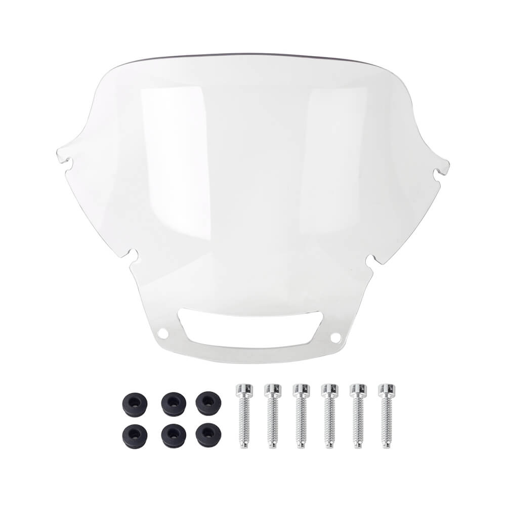 HD Low Rider ST Fairing Recurve Windshield Windscreen W/ Bolt Grommet kit for Harley M8 Softail FXLRST 117 FXRST 2022-2025 - pazoma