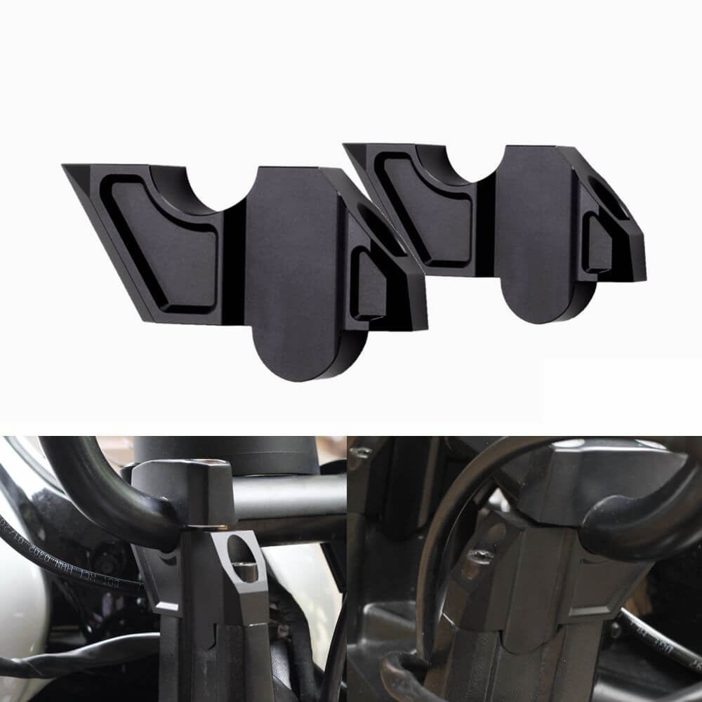 Handlebar Riser with Offset Move Back For Harley Sportster S 1250 RH1250S 2021-2025 - pazoma