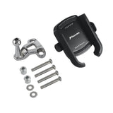 Harley Dyna Softail Touring Trike Sportster Phone Carrier Mount Holder w/Vibration Dampener Get Your Phone in 1 s Quick Lock Stand Bracket - pazoma