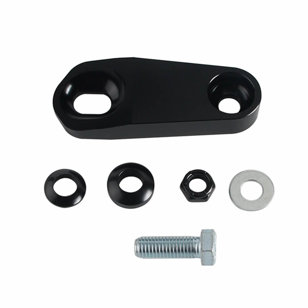 Harley Dyna Super Glide Sport Low Rider FXD FXDX FXDL Sportster XL Top Mount Headlight Extension Relocation Block Custom Fairing Light Bracket 86-22 - pazoma