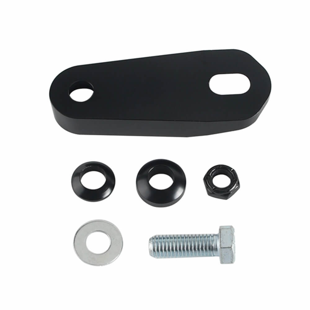 Harley Dyna Super Glide Sport Low Rider FXD FXDX FXDL Sportster XL Top Mount Headlight Extension Relocation Block Custom Fairing Light Bracket 86-22 - pazoma