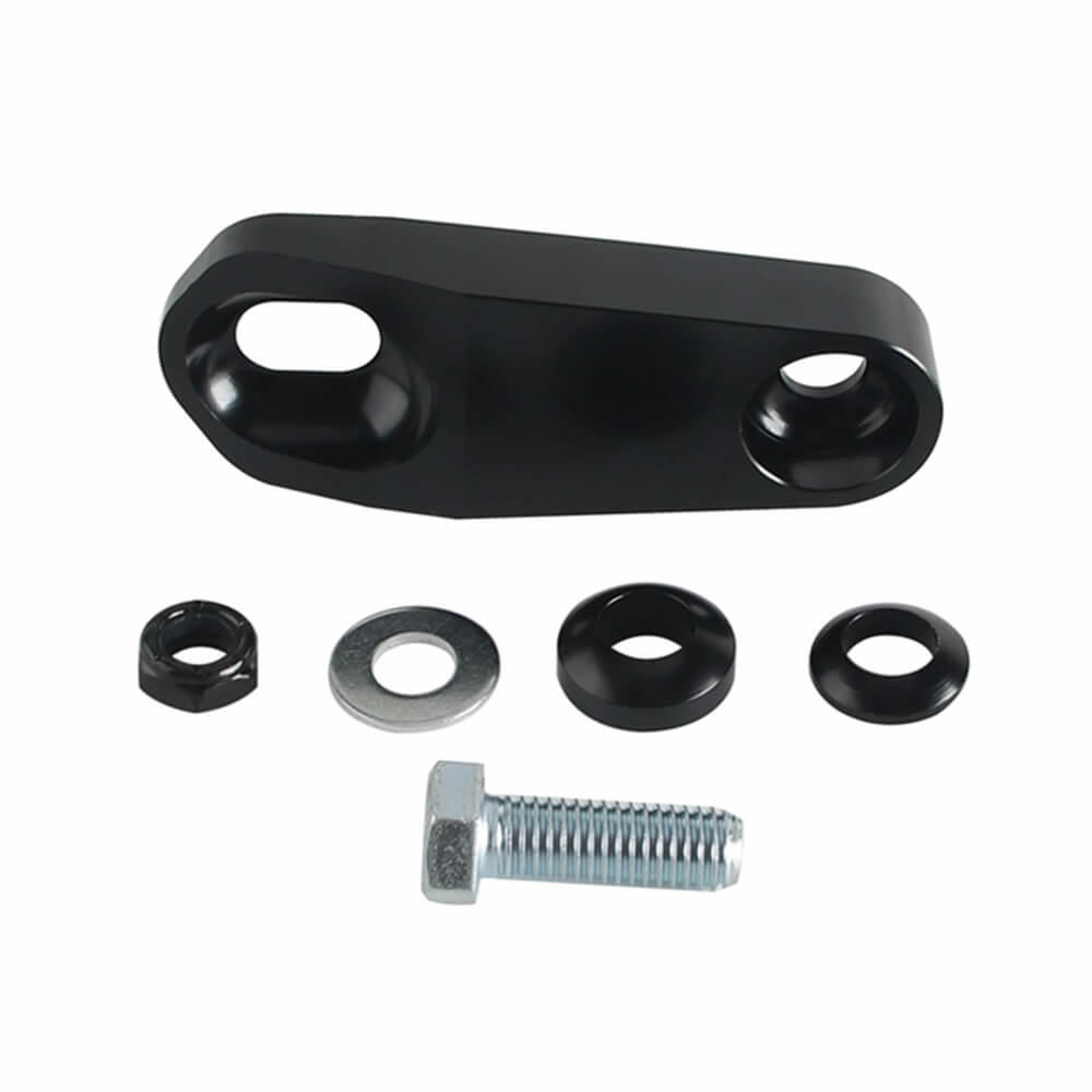 Harley Dyna Super Glide Sport Low Rider FXD FXDX FXDL Sportster XL Top Mount Headlight Extension Relocation Block Custom Fairing Light Bracket 86-22 - pazoma