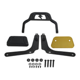 Harley M8 Softail Heritage Classic FLHCS Hydra-Glide Revival FLI Club Style Passenger Backrests Low profile Fixed Mini Sports Sissy Bar 18- - pazoma