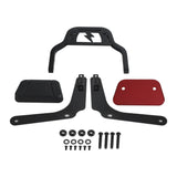 Harley M8 Softail Heritage Classic FLHCS Hydra-Glide Revival FLI Club Style Passenger Backrests Low profile Fixed Mini Sports Sissy Bar 18- - pazoma