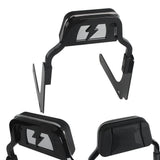 Harley M8 Softail Heritage Classic FLHCS Hydra-Glide Revival FLI Club Style Passenger Backrests Low profile Fixed Mini Sports Sissy Bar 18- - pazoma