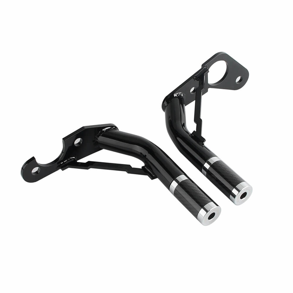 Harley M8 Softail Low Rider S ST FXLR FXBB FXST FXFB FXLRS/T Highway Engine Guard Crash Bar Passenger Peg Frame Slider Carbon End - pazoma