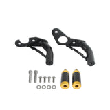 New Highway Engine Guard Crash Bar Passenger Peg Frame Slider For Harley 18UP Softail Low Rider S ST Streetbob Fat Bob Standard - pazoma