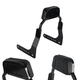 Harley M8 Softail Low Rider ST FXLRST FXRST Sport Glide FLSB Club Style Passenger Backrests Low profile Fixed Mini Sports Sissy Bar Kit 18-up - pazoma