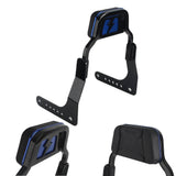 Harley M8 Softail Low Rider ST FXLRST FXRST Sport Glide FLSB Club Style Passenger Backrests Low profile Fixed Mini Sports Sissy Bar Kit 18-up - pazoma