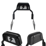 Harley M8 Softail Low Rider ST FXLRST FXRST Sport Glide FLSB Club Style Passenger Backrests Low profile Fixed Mini Sports Sissy Bar Kit 18-up - pazoma