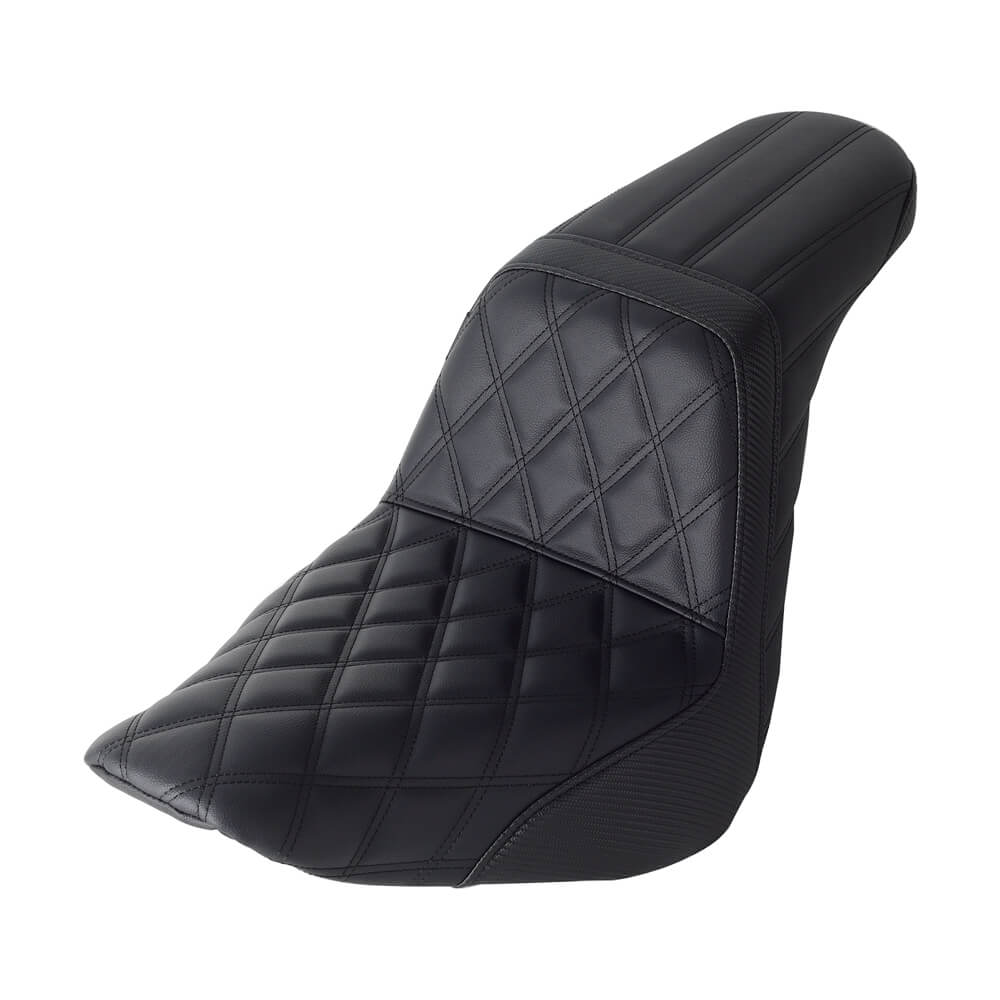 Harley M8 Softail Low Rider ST S Sport Glide FLSB FXLR FXLRS FXLRST 117 18-2025 LS Step 2-Up Gel Pad Seat - pazoma