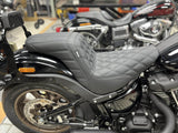 Front Driver & Rear Passenger LS 2-Up Seat For Harley M8 Softail Low Rider ST S FXLR FXLRS FXLRST 117 Sport Glide FLSB 2018-2025 - pazoma