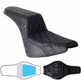 Harley M8 Softail Street Bob Slim Standard Deluxe Heritage Classic 114 FXBBS FXST FLDE FLSL FLHCS LS Step 2-Up Gel Pad Seat Comfort type 18-