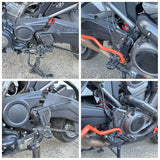 Harley Pan America 1250 ST Special CVO RA1250SE RA1250S RA1250ST RA1250 Carbon Fiber Side Heel Guards Protection Left and Right 2021-2025 - pazoma