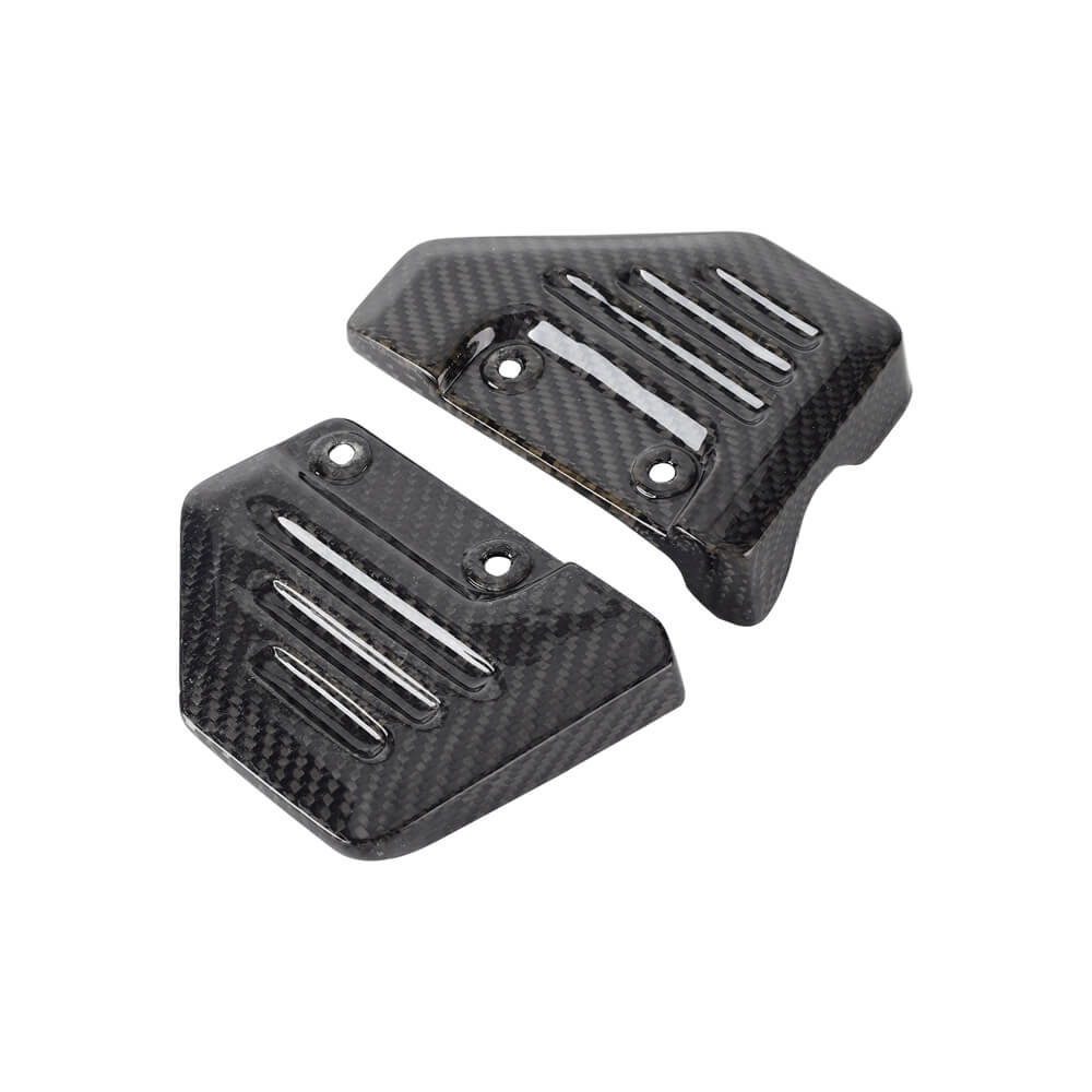 Harley Pan America 1250 ST Special CVO RA1250SE RA1250S RA1250ST RA1250 Carbon Fiber Side Heel Guards Protection Left and Right 2021-2025 - pazoma