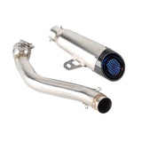 Stainless Steel Street Cannon Muffler Slip-On Pipe Exhaust System w/End Cap Grill For Harley Pan America 1250 ST CVO Special RA1250S RA1250 RA1250SE - pazoma